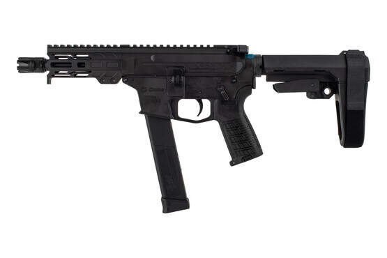 CMMG Banshee MkG .45 ACP AR Pistol Armor Black with 5in barrel includes an SGM 25 round magazine